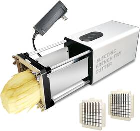 F-300 Fstcrt 313050971924 Electric French Fry Cutter Stainless Steel With 1/2 And 3/8 Inc