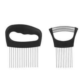 1084707 Fukaisu 2pcs Onion Holder For Slicing Extralarge Slicer Tool Kit With 16 Long