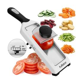 Fullstar 060501130458 2-in-1 Handheld Mandoline Slicer For Kitchen - 4 Thickness... Fast Ship