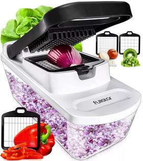 Fullstar 060576110638 Vegetable Chopper - Veggie 3-blade Chopper&mandoline Manual