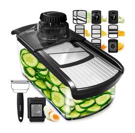 Fullstar 060576112137 Mandoline Slicer For Kitchen Fruit Cutter Cheese Grater Cucumber
