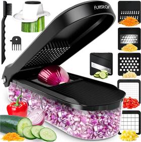 Fullstar 313052715755 Mandoline Slicer For Kitchen - Vegetable Chopper Onion Potato Food Veg