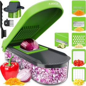 Fullstar 445006058069 Vegetable Chopper Mandoline Slicer - Cheese Grater Food With