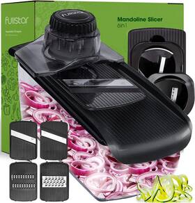 69e4cb35b5b21094af05603c Fullstar Mandoline Slicer For Kitchen Fruit Cutter Cheese Grater Cucumber Veggie