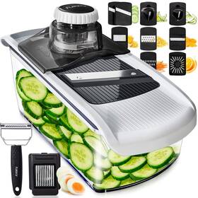 Fullstar Fs 11 In1 Mandoline Slicer Eu For Kitchen Cucumber Cheese Grater Vegetab