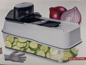 Tf1078c Fullstar 6-in-1 Mandoline And Spiral Slicer With Glove Spiralize Shredder Julienne