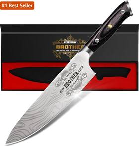 Funistree 445008276263 Gifts For Brother Men Christmas Kitchen Cooking Knife Birthda