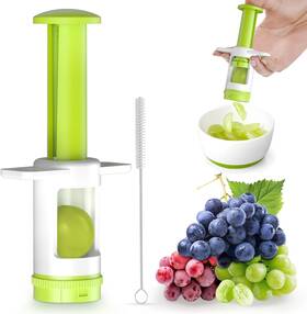 Funize 744759305091 Grapes Cutter For Toddlers Fruit And Veggie Kids Grape Slicer Kitchen