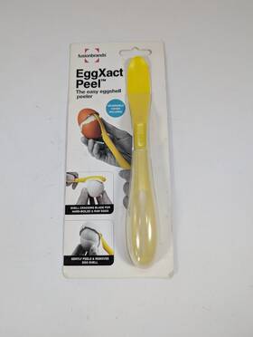 Fusionbrands 639277640604 Eggxact Peel Egg Peeler The Easy Hard Boiled Shell Tool