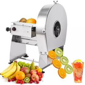 1002849744 Garvee Commercial Vegetable Fruit Slicer Electric Onion Potato Slicing Machine 0.2-10mm