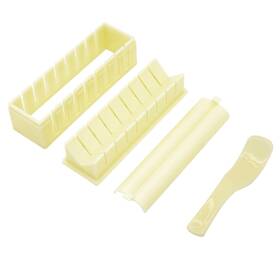 Gebaozhen 797332233960 Sushi Mold Kit For Beginners Maker Shape Press Molder Safe