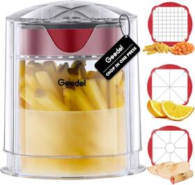 Geedel 711181984965 French Fry Cutter Professional Home Style Onion Chopper Vegetable Dice