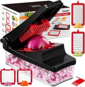 Red-331 Geedel Vegetable Chopper Onion Pro Food Kitchen Slic