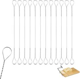 597353 Giantree 1 Nuipcicpd 12 Pcs Cheese Slicer Wire Replacement Kit - 5.7 Inch Silver