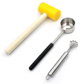 Gihunk 682604515540 Coconut Opener Set For Young And Mature Coconuts By Cocomaster Tools F