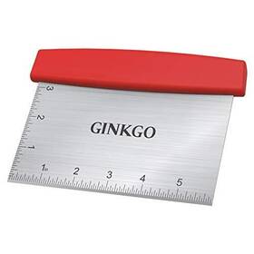 Ginkgo 791342555067 Bench Dough Scraper Chopper Stainless Steel Kitchen Utensil Multipurpose Pastry/