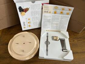 Girolle 612429020014 Rotary Cheese Chocolate Shaver Cutter Switzerland Wood Tete De Moine New