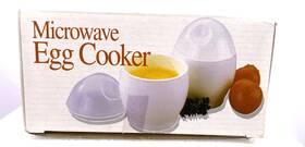 Good Cook 076753135849 Microwave Egg Cooker Makes 1-2 Soft Medium Or Hard Eggs In 20-30 Seconds New