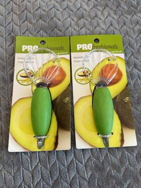 Good Cook 076753720656 2 Profreshionals By Goodcook Avacado Slicer Coupe-avocado Green Fresh Cuts New