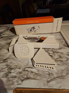 8260 Good Cook Mandolin Kitchen Multi-slicer By With 3 Interchangeable Stainless Blades