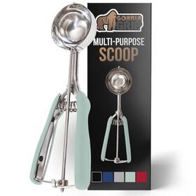 Gorilla Grip 840029642689 Stainless Steel Cookie Scoop For Baking 3 Tbsp Multipurpose Melon Baller M