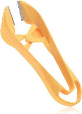 K26006 Gosknor Garlic Peeler 2025 New Tweezers With Hanging Hole Manual Orange