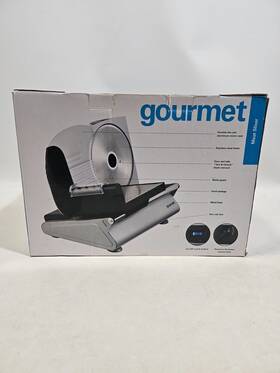 Cfs-155c Gourmet New Open Box Food Slicer - Stainless Steel 130w 7.5 Inch