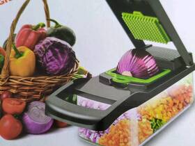 Gourmet Trends 674986038007 Chop-master 13pc Set Slice Dice Chop Or Cut