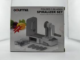 Gss9615 Gourmia 816425023230 Foldable 5 Blade Spiralizer Vegetable Slicer New In Box