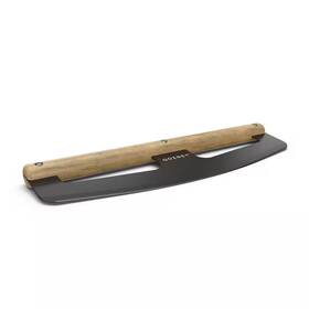 Gozney 445026831895 Pizza Rocker Wood Fired Oven Cutter Stainless Steel Blade Sharp With Wooden Handle