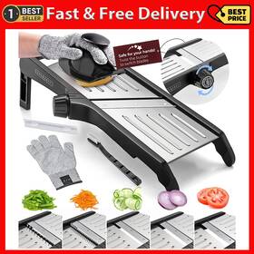 Gramercy Kitchen Company 744110131451 Mandoline Food Slicer Vegetable Cutter Potato Mandolin For