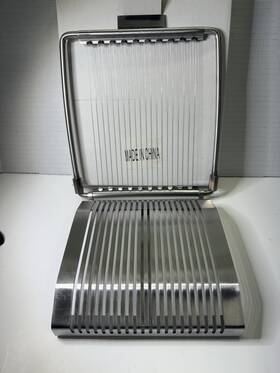 Grande 313047512550 Stainless Steel Boiled Egg Slicer Fresh Mozzarella Mushroom Kitchen New