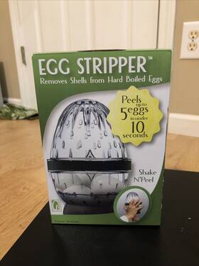 8541970561 Grania Original Egg Stripper Deluxe 5 Peeler Anti-slip Transparent