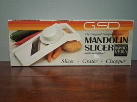 Gsd 014544300003 Vintage The Original European Grater Mandolin Slicer - Made In Germany/box