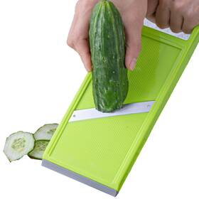 Gsyclezu3mqoab60 Gsycle Food Chopper Potato Slicer For Chips Mandoline Vegetable Manual Green