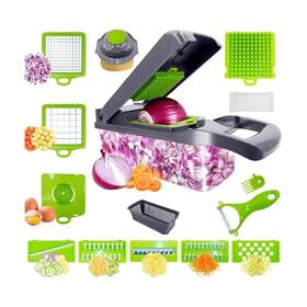 Guanghao 797241822835 Picador De Verduras Rayador Vegetales Cortadora Multifuncional Cortador Papas