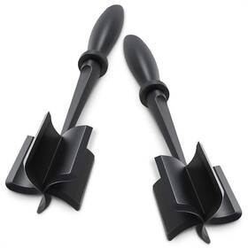 Guffman 221243588450 2-pcs Meat Chopper Set Heat-resistant Beef Smasher Tool Nylon Ground