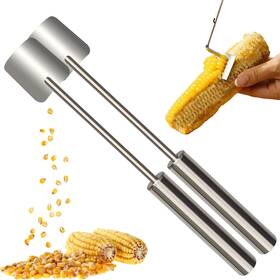 Gzso 445016533525 2024 New Long Handle Stainless Steel Corn Stripping Tool Stripper For