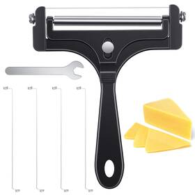 5123irsw7167 Haifafafaing Wire Cheese Slicer Adjustable Handheld Cutter One Size Black