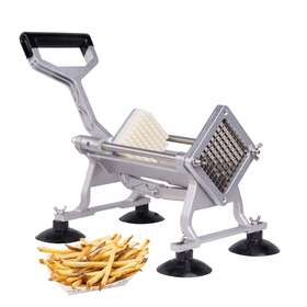 Hr-a656 Hakka French Fry Cutter Commercial Potato Fruit Vegetable Slicer With 3 Blades