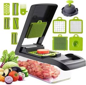 Tl-kt01 Hangzhou L Der Superior Technology Co. Ltd. Jlv Picador 12 En 1 - Cortador Manual Multifuncional De Cocina