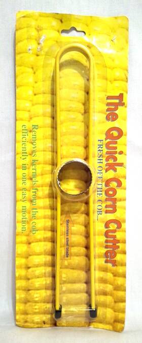 Harold Import Co Inc 781723422415 Company The Quick Corn Cob Vegetable Cutter Kitchen Cooking Yellow