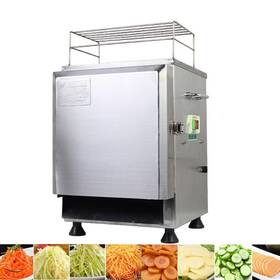 154046 Haywhnkn Used 220v Multi-function Vegetable Cutter Double Feed Hopper Shredders