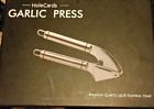 Hc003 Holecards Garlic Press And Peeler Set Crusher Stainless 689854418645