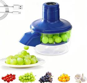 Cl010 Hefeihongcemaoyiyouxiangongsi Automatic Grape Peeler Machine Electric Garlic And Cherry Tomato Skin Remo