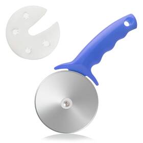 Heleeron 749221804522 4-inch Pizza Cutter Wheel Heavy Stainless Steel Large With Cover