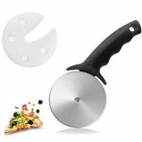 Heleeron 768484315743 3 Inch Pizza Cutter Wheel Stainless Steel With Cover Super Sharp P