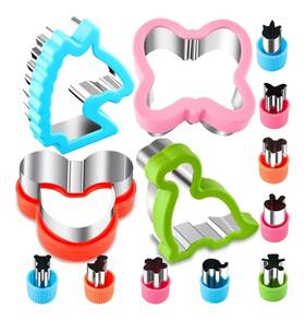 D202204 Hihitaoo Sandwich Cutter And Sealer Decruster Fruit Vegetable Shapes Cookie