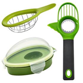Hisakyst 710710785912 3 Set Avocado Slicer Includes Tool In 1 One Size Style
