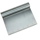 Hj215 Huji Stainless Steel Mirror Polished Dough Cutter Scraper 712048262875